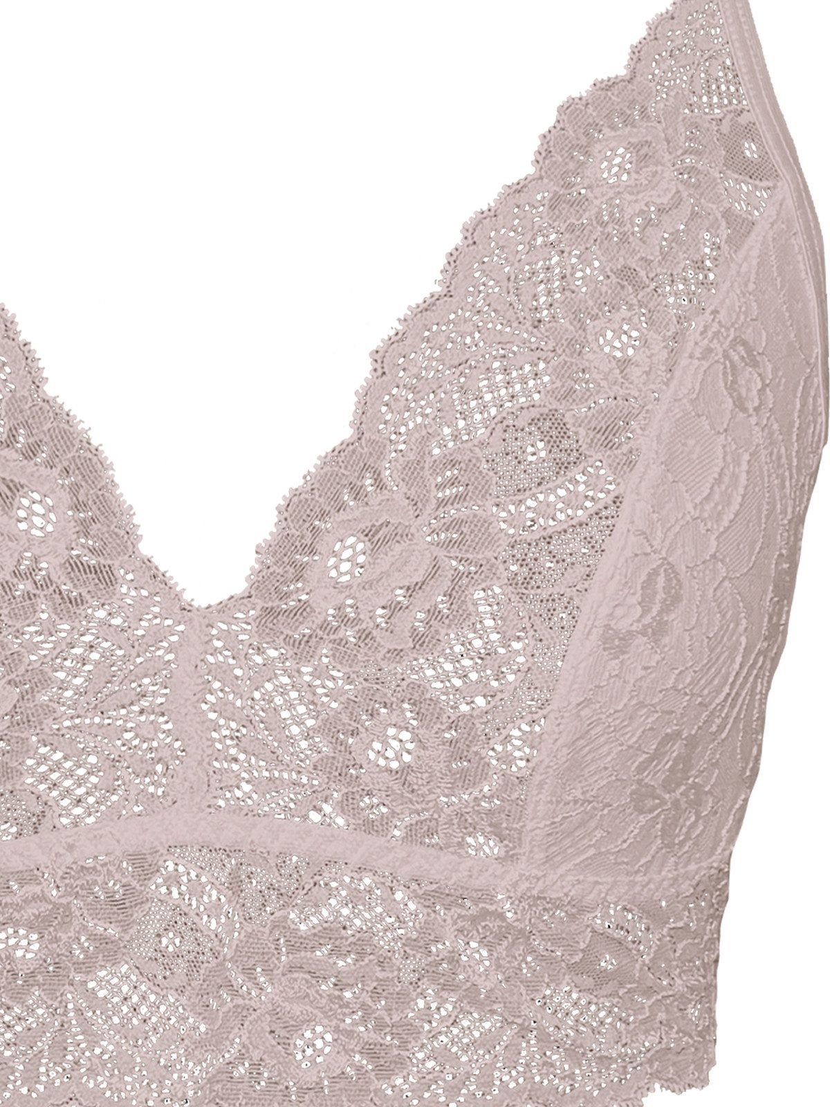 Pompadour Bustier 3er Pack Bustier Temptation (Packung, 3-tlg) genähte Cups, Floral, keine/nicht relevant, Spitze