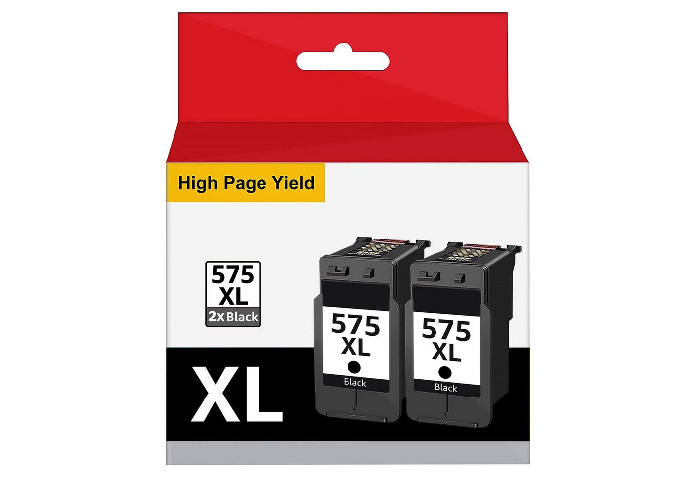 Toner Kingdom PG-575XL Patronen für Canon 575 XL Pixma TS3550i TS3551i TR4750i Tintenpatrone (Pixma TS3550i TS3551i TR4750i, 500-tlg)