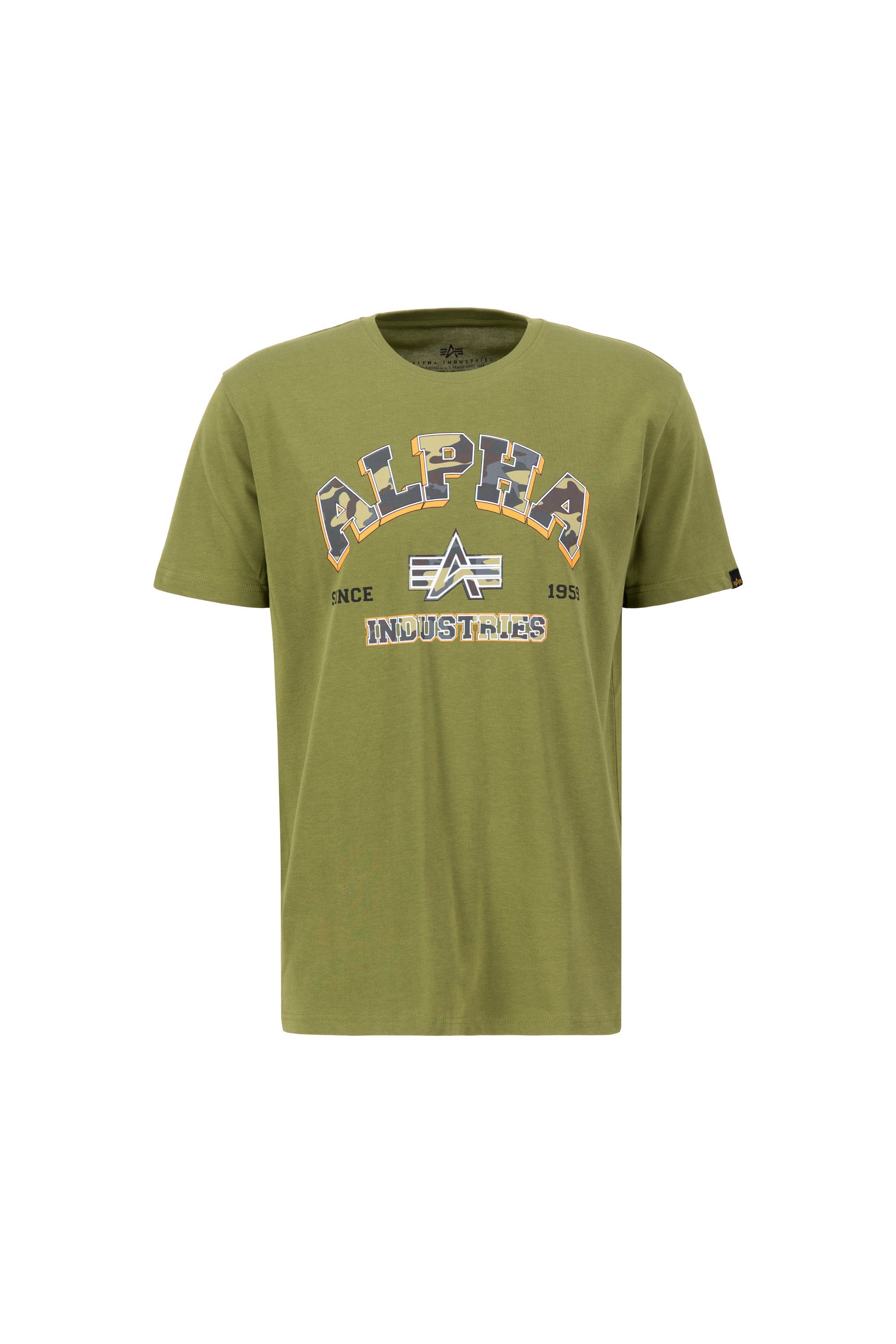 Alpha Industries T-Shirt College Camo T-Shirt günstig online kaufen