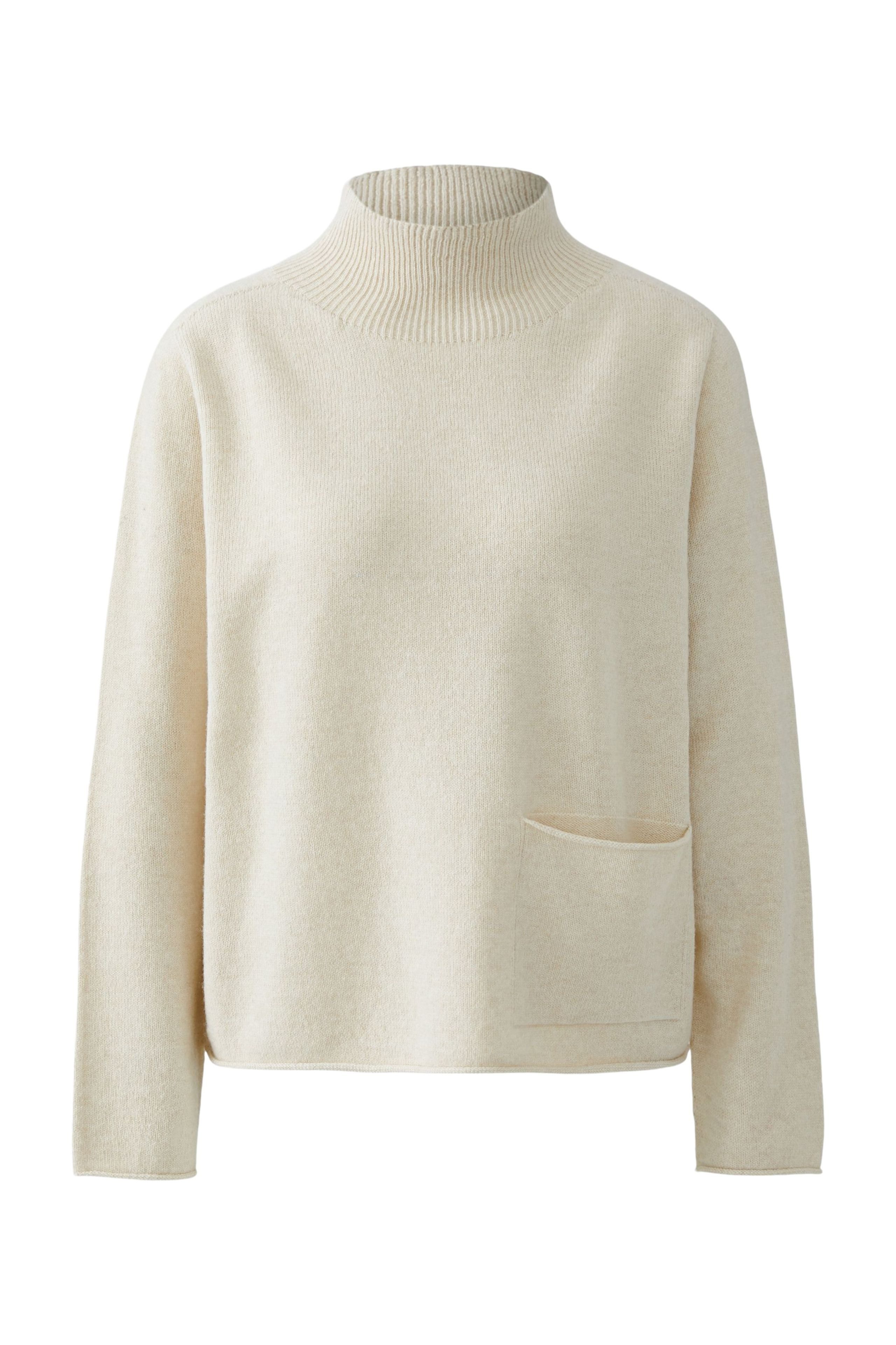 Oui Stehkragenpullover
