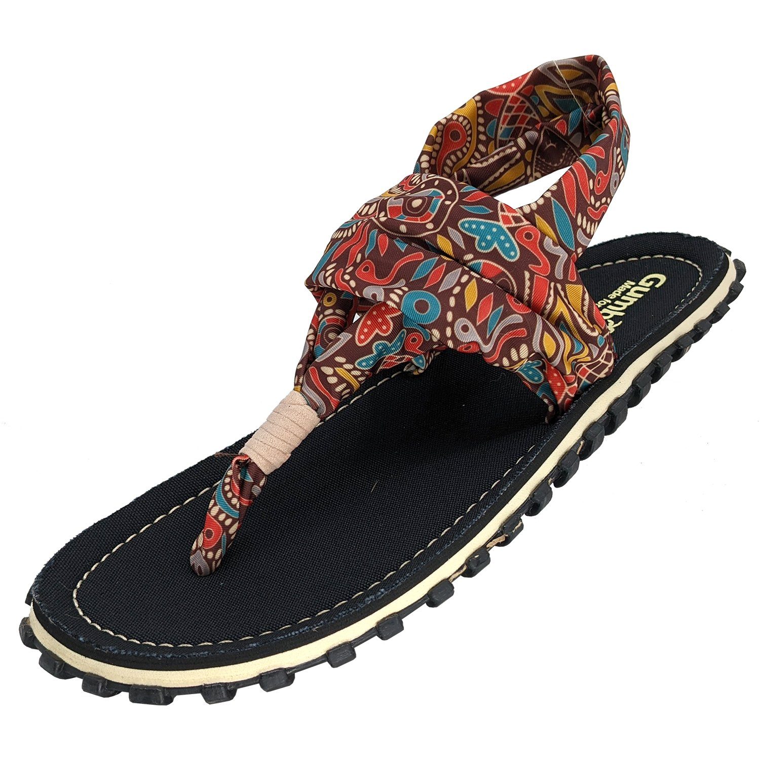 Slingback in Aboriginal Riemchensandalette