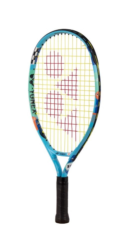 Tennisschläger Junior JR 19in (2-4 Jahre) 2025 hellblau - besaitet