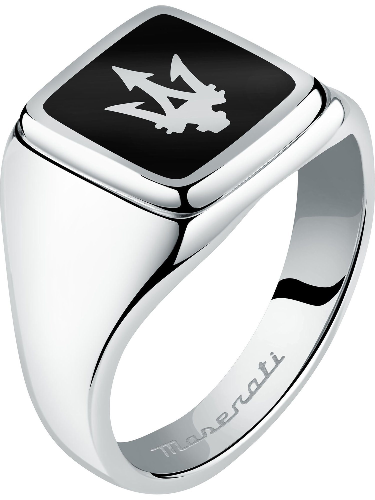 MASERATI Fingerring Maserati Herren-Herrenring Edelstahl, Emaille günstig online kaufen