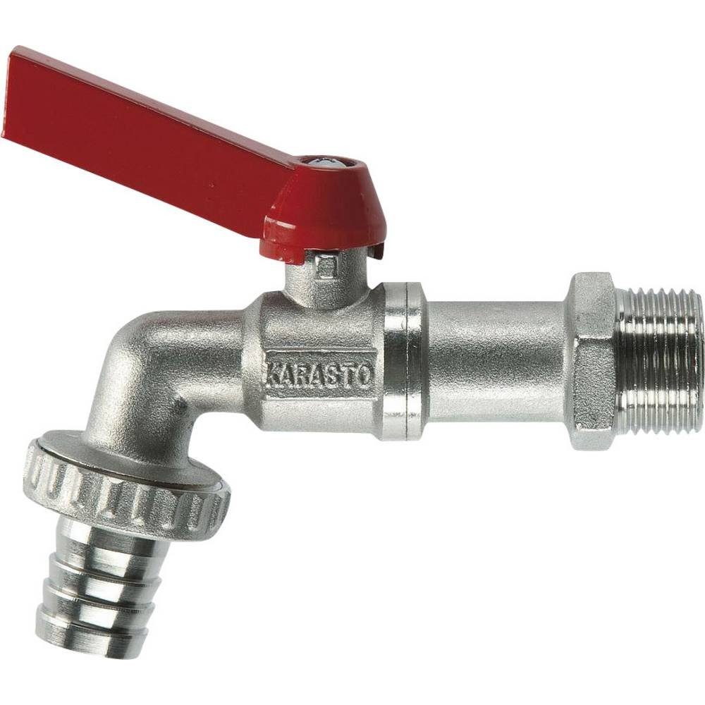 GARDENA Auslaufventil Kugel-Auslaufventil,mit 26.5 mm (G 3/4)-Gewinde /für 13 mm 07332-20