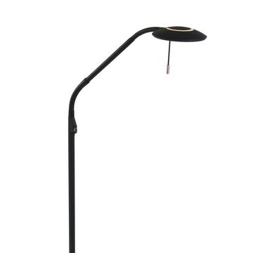 Steinhauer LIGHTING LED Stehlampe, Stehleuchte Spotlampe Wohnzimmerleuchte LED schwarz beweglich