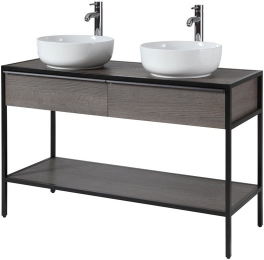 CYGNUS BATH Waschtisch »Brooklyn«, Doppelwaschtisch, Breite 120 cm