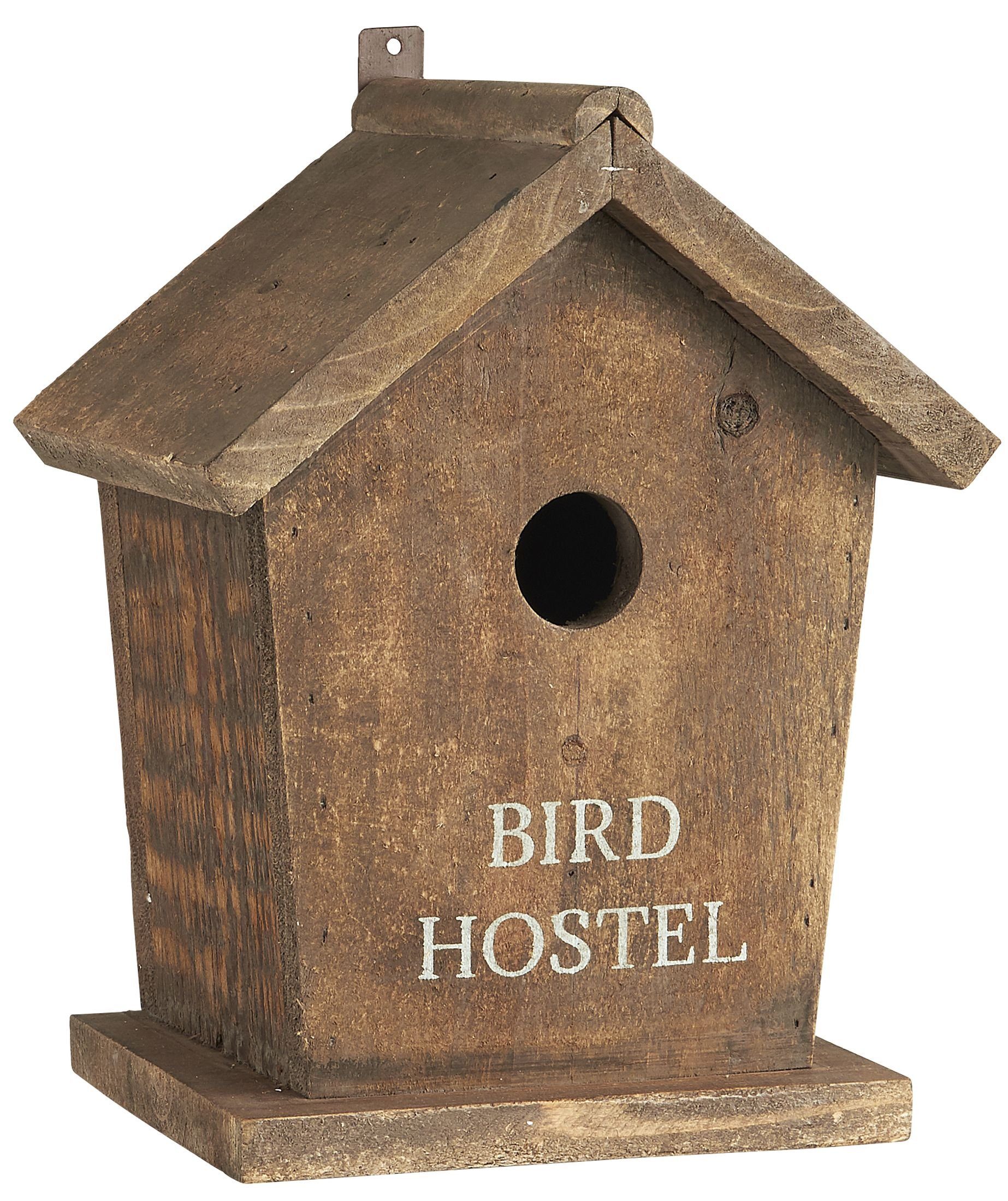 Ib Laursen Vogelhaus Vogelhaus Nistkasten Holz Braun Bird Hostel Loch D 3 cm Ib Laursen