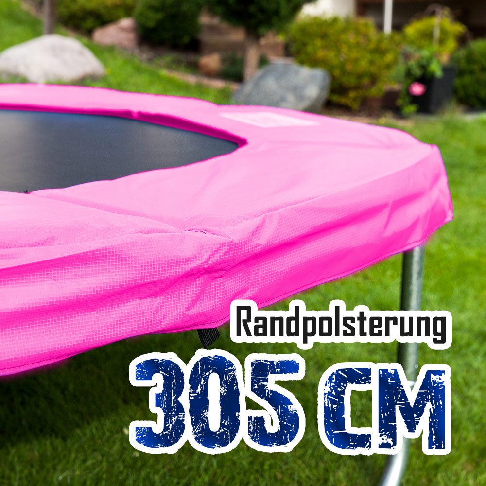 Trampolin-Randabdeckung 305cm Pink
