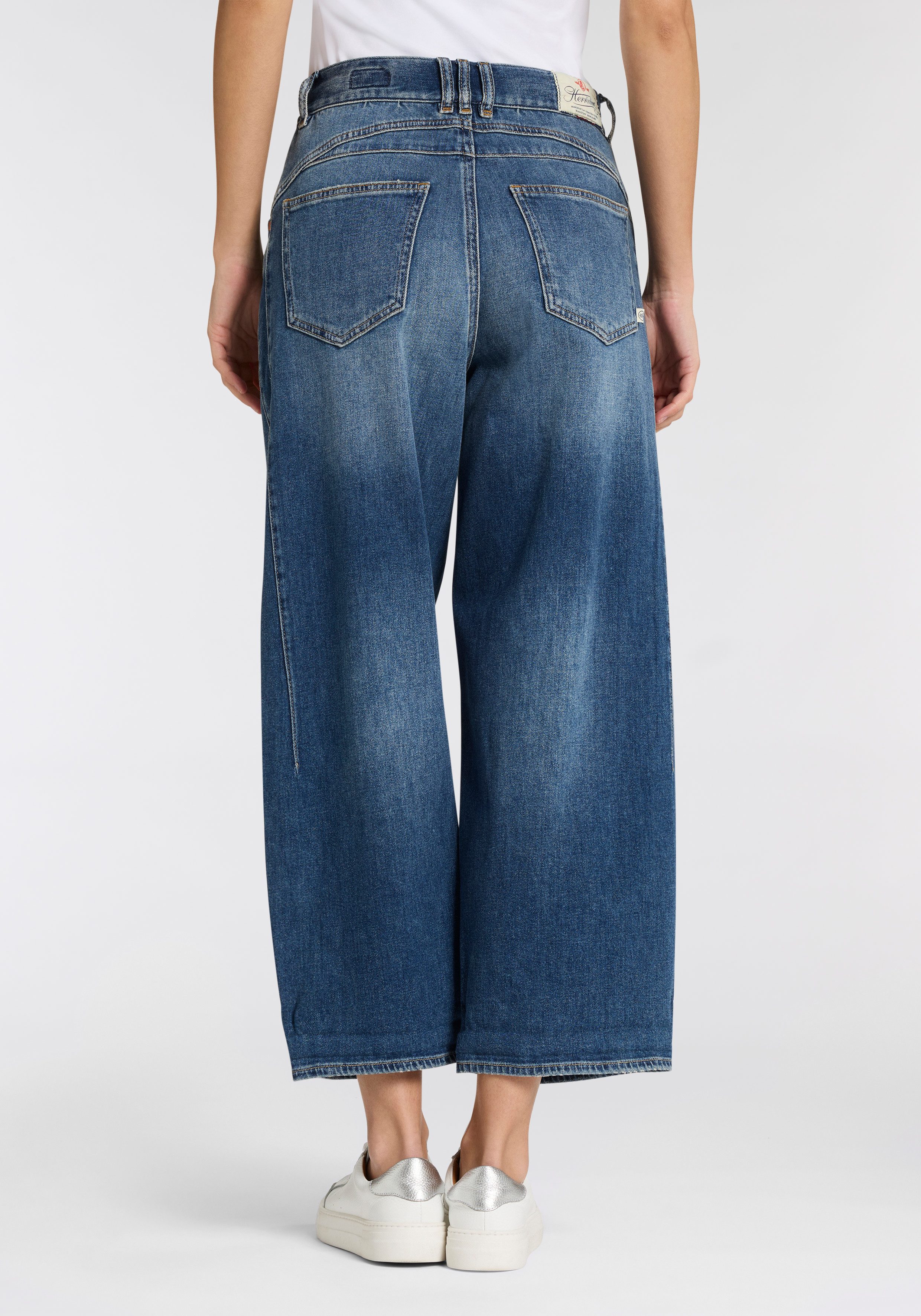 Herrlicher 5-Pocket-Jeans Barrow Denim Stretch im Barrel Fit günstig online kaufen