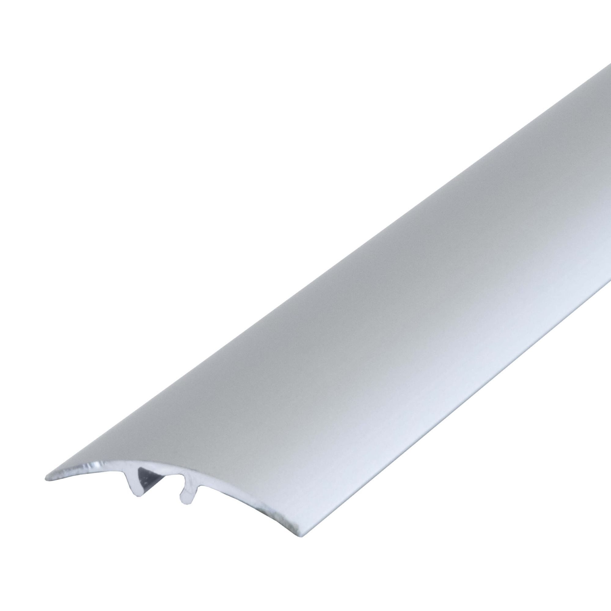 Dalsys Übergangsprofil Anpassungsprofil zum Schrauben inkl. Befestigungsmaterial (90cm x 50mm in der Farbe Silber, 1-St), aus Aluminium – Bild 2 von 5