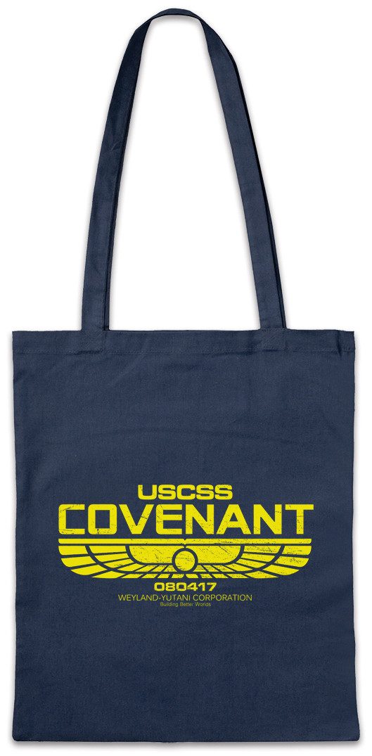 Beuteltasche USCSS Covenant Stofftasche Nostromo Alien Yutani Logo Corp Ripley