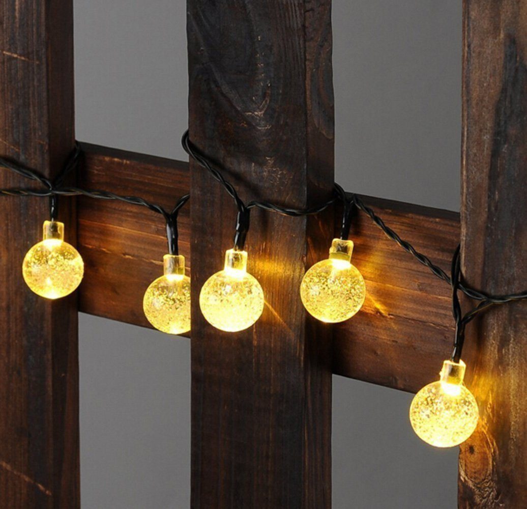 Salcar LED Solarleuchte LED Solarleuchten Garten Kugel Lichterkette Außen S günstig online kaufen