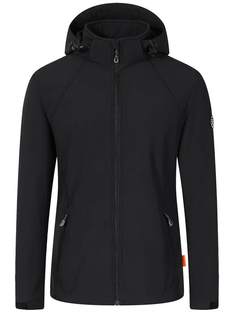 Blue Wave Softshelljacke Damen Jacke Maite mit abnehmbarer Kapuze - winddic günstig online kaufen