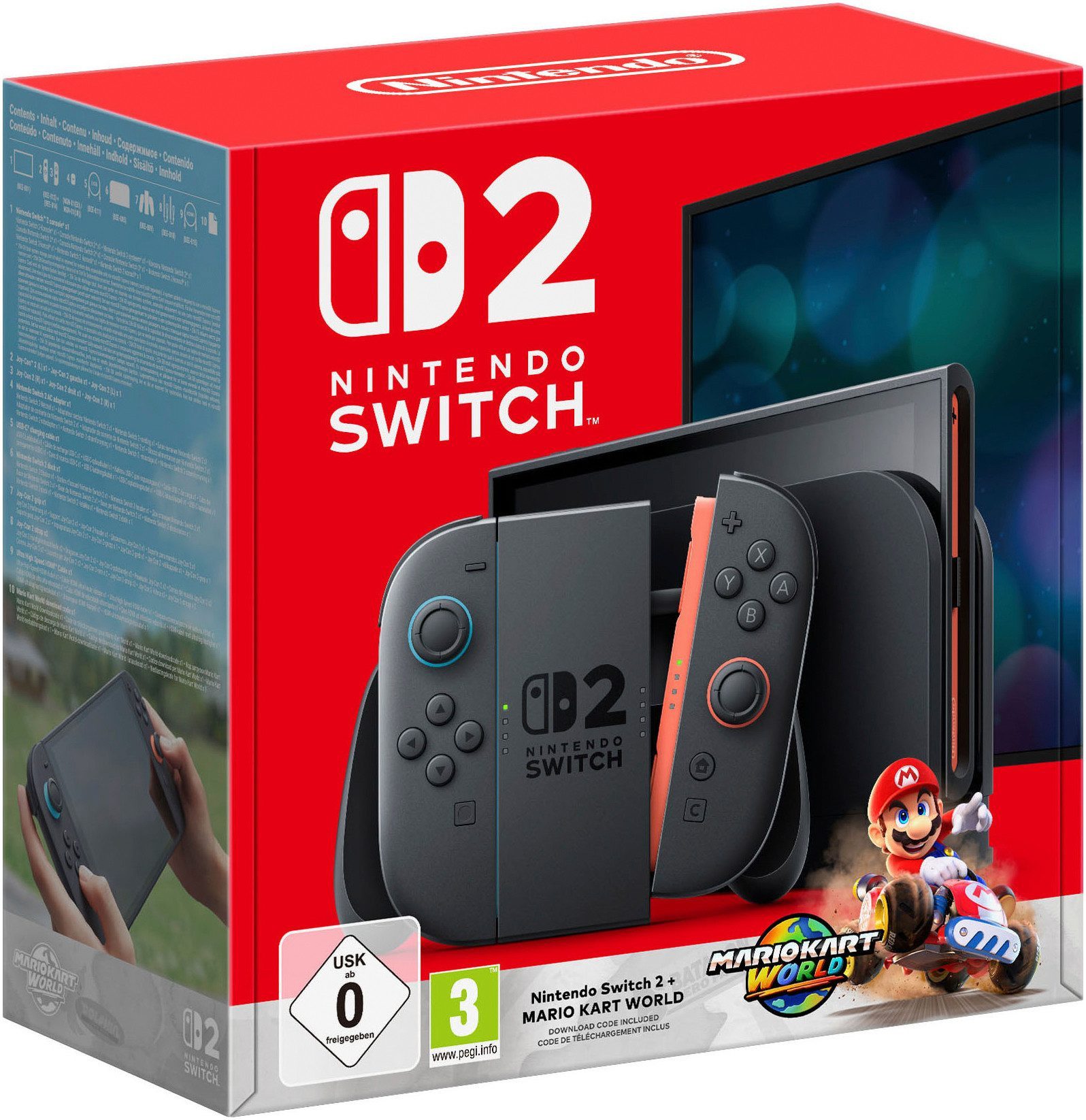 Nintendo Switch 2 Hybridkonsole – 7,9″ 1080p LCD, 256 GB Speicher