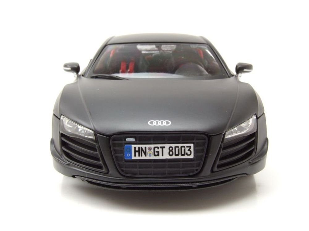 Maisto® Modellauto Audi R8 GT matt schwarz, Maßstab 1:18