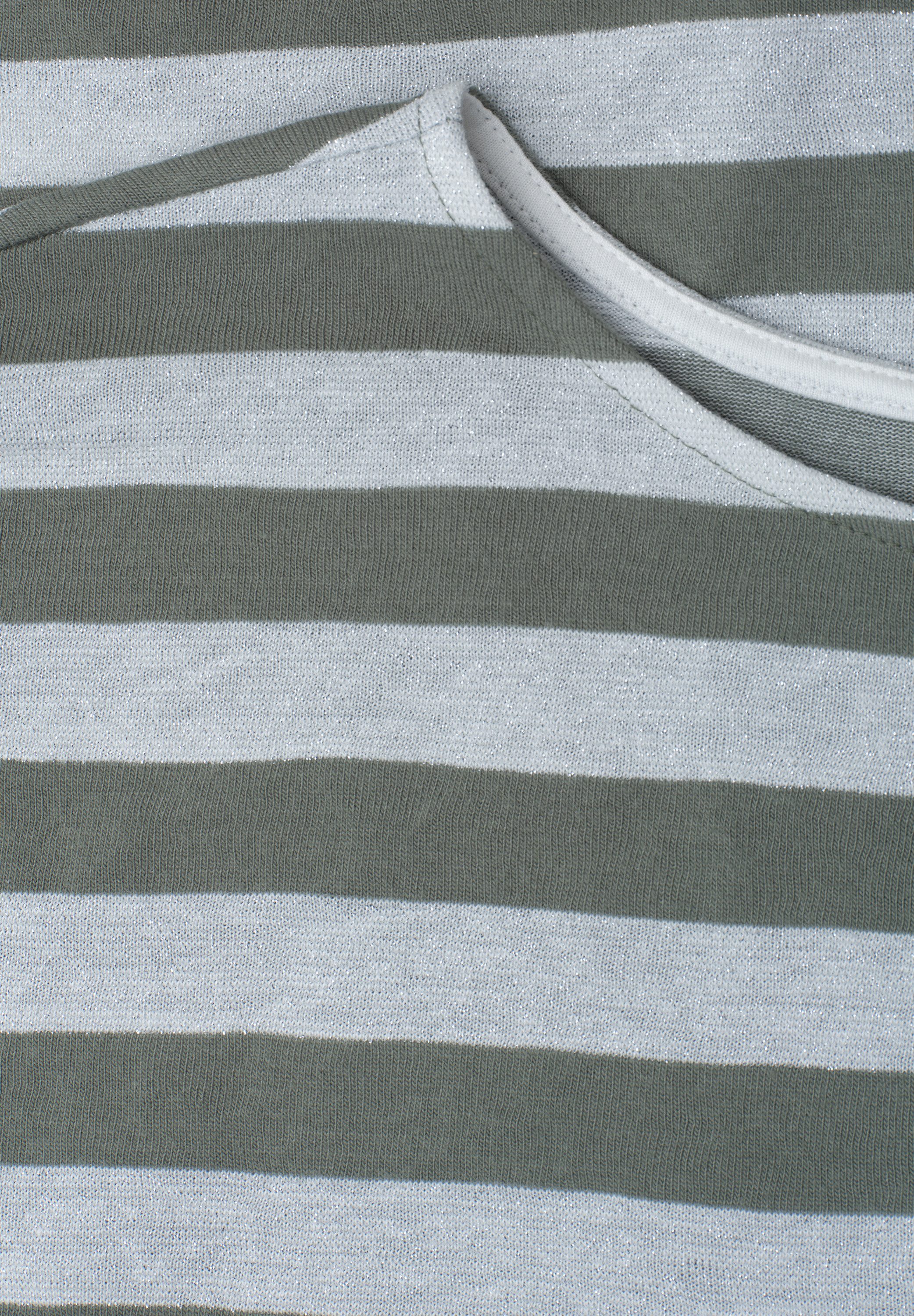 STREET ONE T-Shirt mit Glitzer-Details – Bild 5 von 5