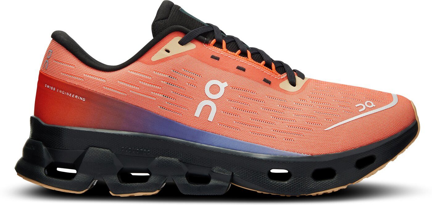 ON RUNNING Cloudspark FLAME / BLACK Laufschuh