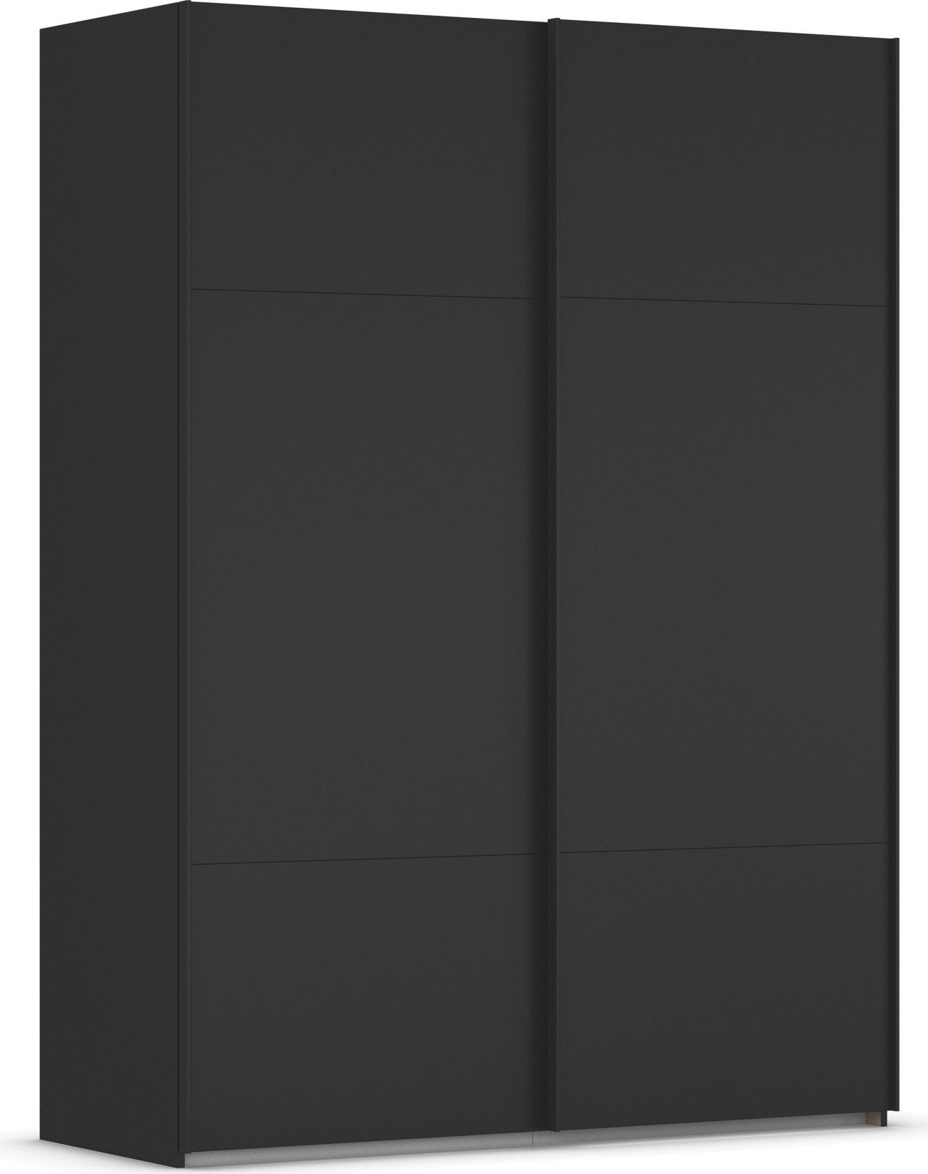 rauch Schwebetürenschrank Kleiderschrank Schrank Garderobe Schlafzimmerschrank CONTIDO (3 verschiedene Ausstattungen BASIC/CLASSIC/PREMIUM) aus hochwertigem Material in 6 Breiten 2 Griff-Farben MADE IN GERMANY
