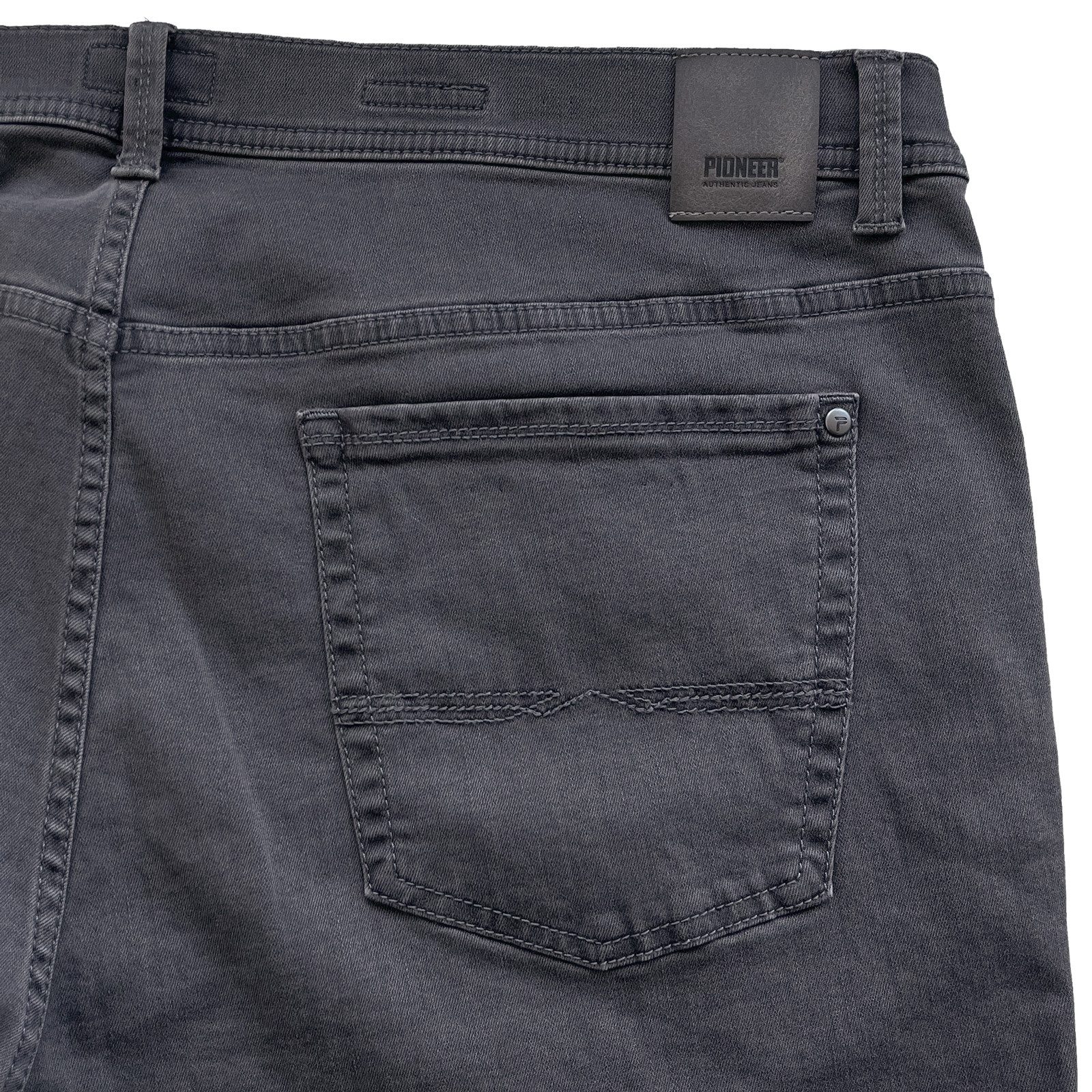 Pionier Stretch-Jeans Pioneer Übergrößen Stretch-Jeans Rando dunkelgrau