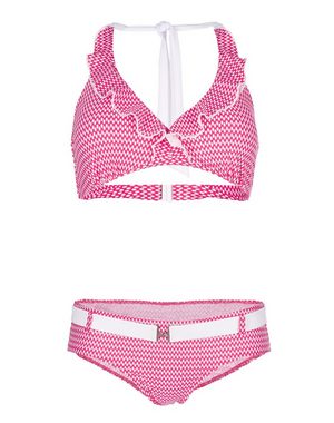 petit amour Umstandstankini CHARLENE (Set, Bikinitop und Bikinislip), Raffinierte Umstandsbademode als Bikini passend für C/D/E Cup, stylish und bequem, wächst mit und passt weit über die Schwangerschaft hinaus.