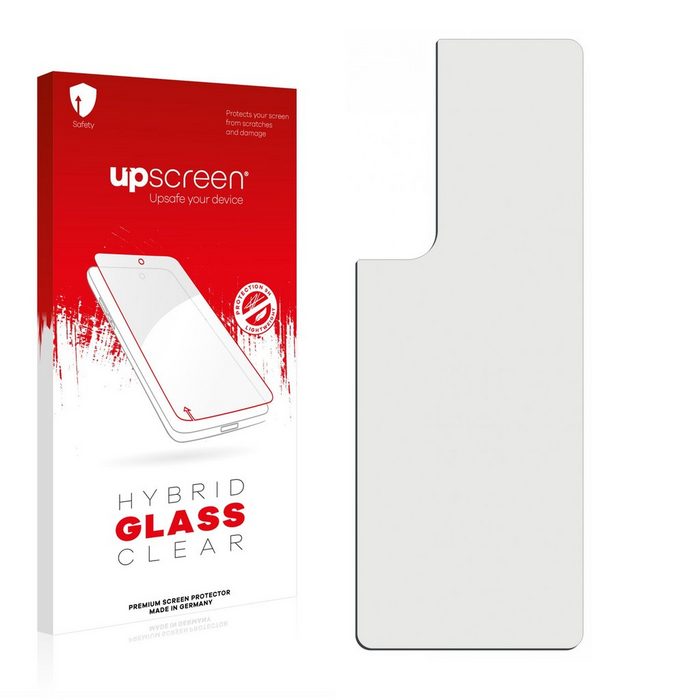 upscreen Schutzfolie Panzerglasfolie für Xiaomi Mi Note 10 Lite (Rückseite) Schutzglas Glasfolie klar