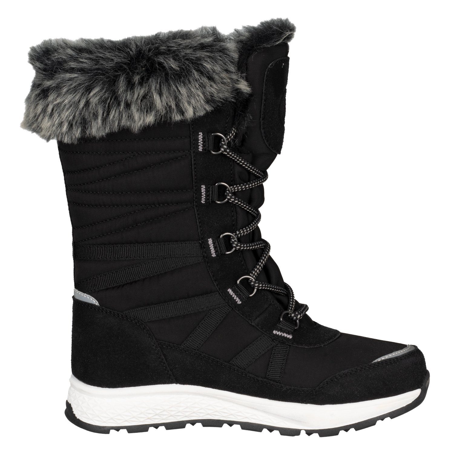 Hemsedal TROLLKIDS Winterstiefel Wasserdicht Schwarz