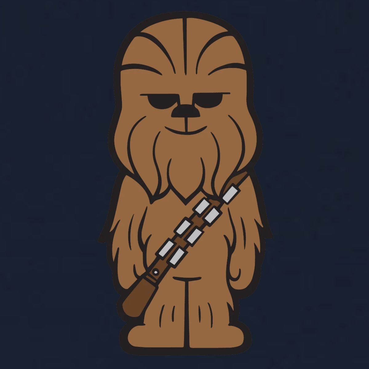 Spreadshirt Hoodie Star Wars Chewbacca Chestprint Unisex Hoodie (1-tlg)
