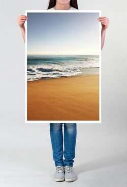 Sinus Art Poster 60x90cm Landschaftsfotografie Poster Der perfekte sonnige Strand