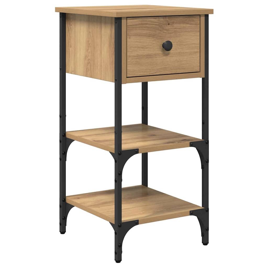 Nachttisch Nachttisch Braun 33,5 x 36 x 70 cm Holzwerkstoff