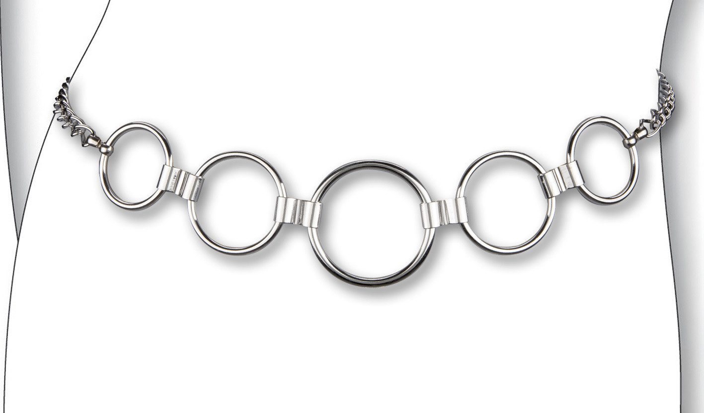 BERND GÖTZ Kettengürtel Kettengürtel in elegant abgestuftem Ringdesign