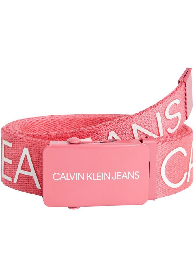 Klein Calvin Jeans Synthetikgürtel LOGO CANVAS