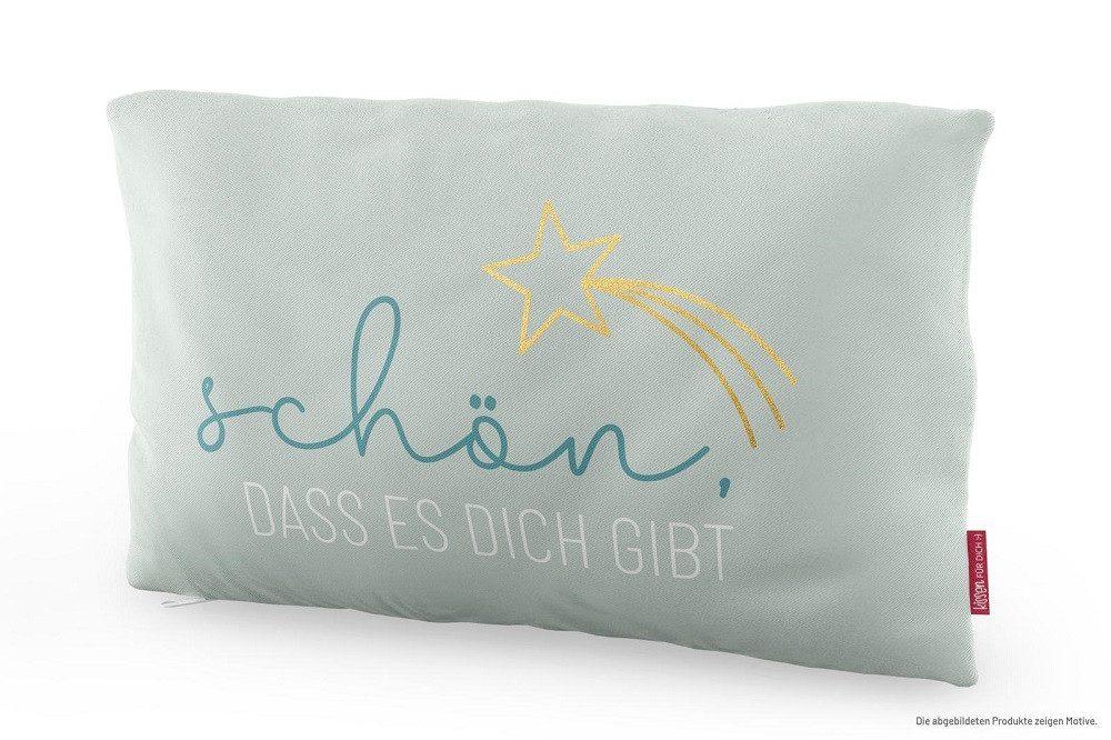 La Vida Dekokissen Kinderkissen, Nackenkissen, Kissen mit Spruch, Kuschelki günstig online kaufen