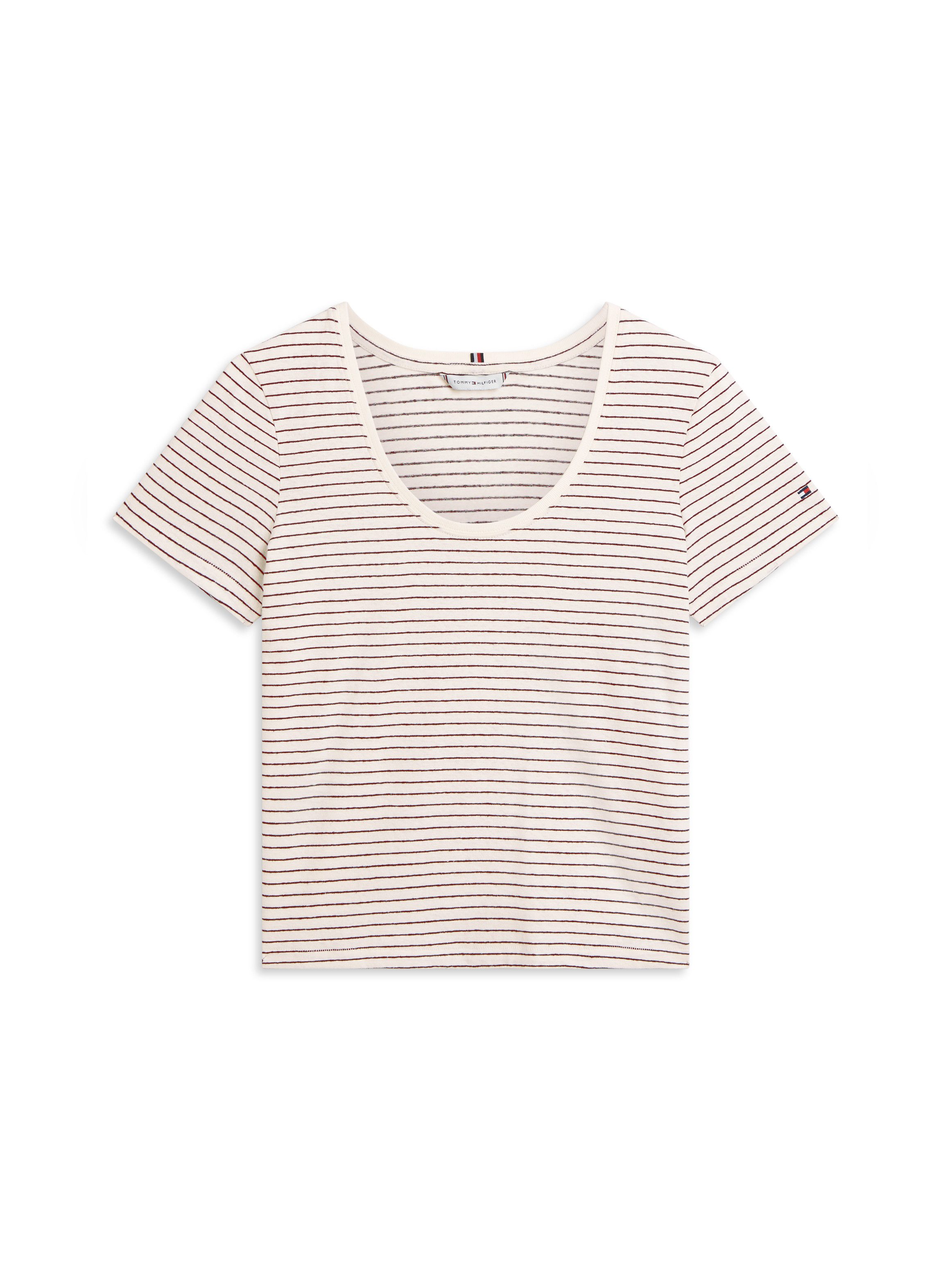 Kurzarmshirt CO LINEN SCOOP NK SS TEE