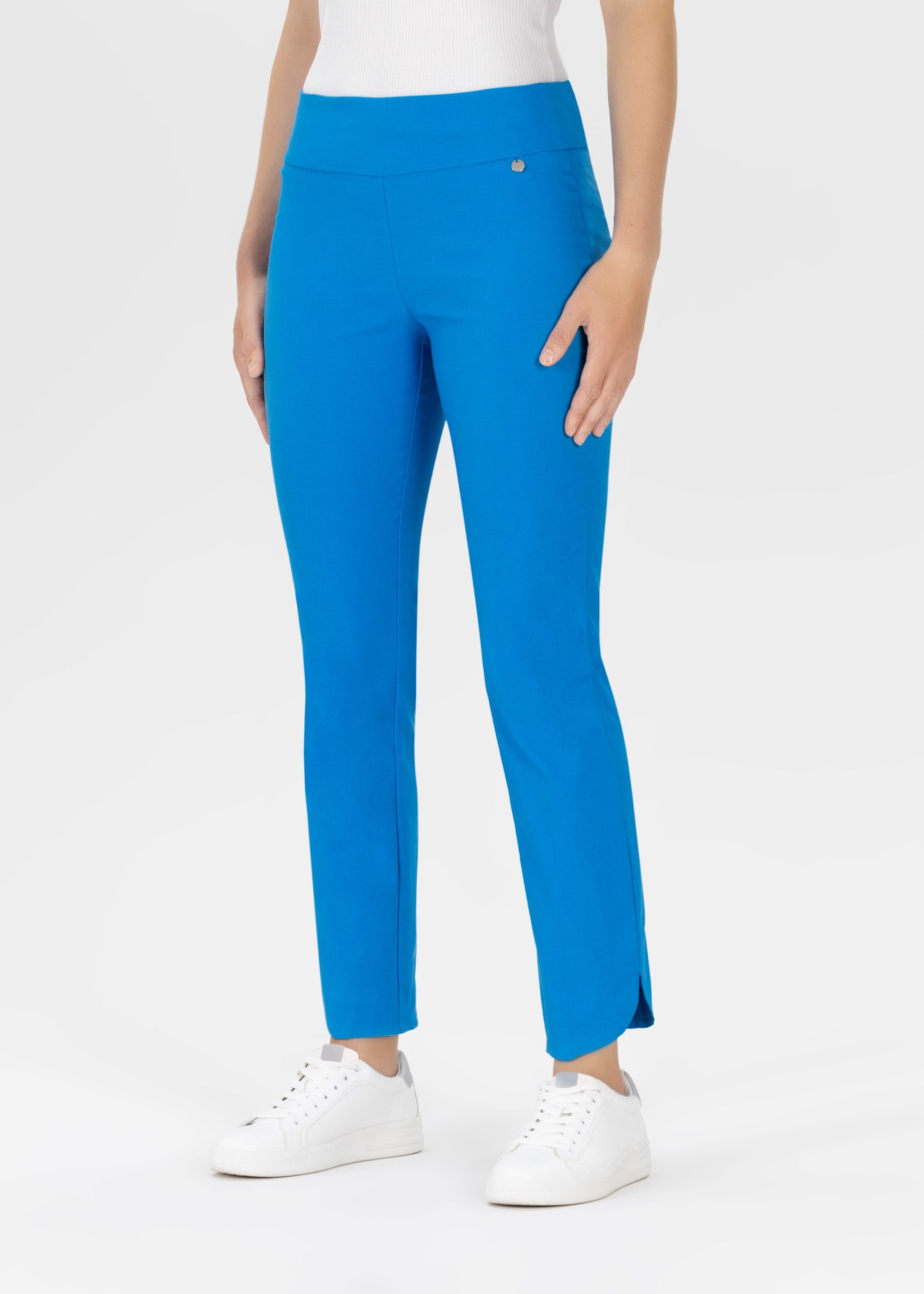 Stehmann 7/8-Hose mit Seitenschlitzen