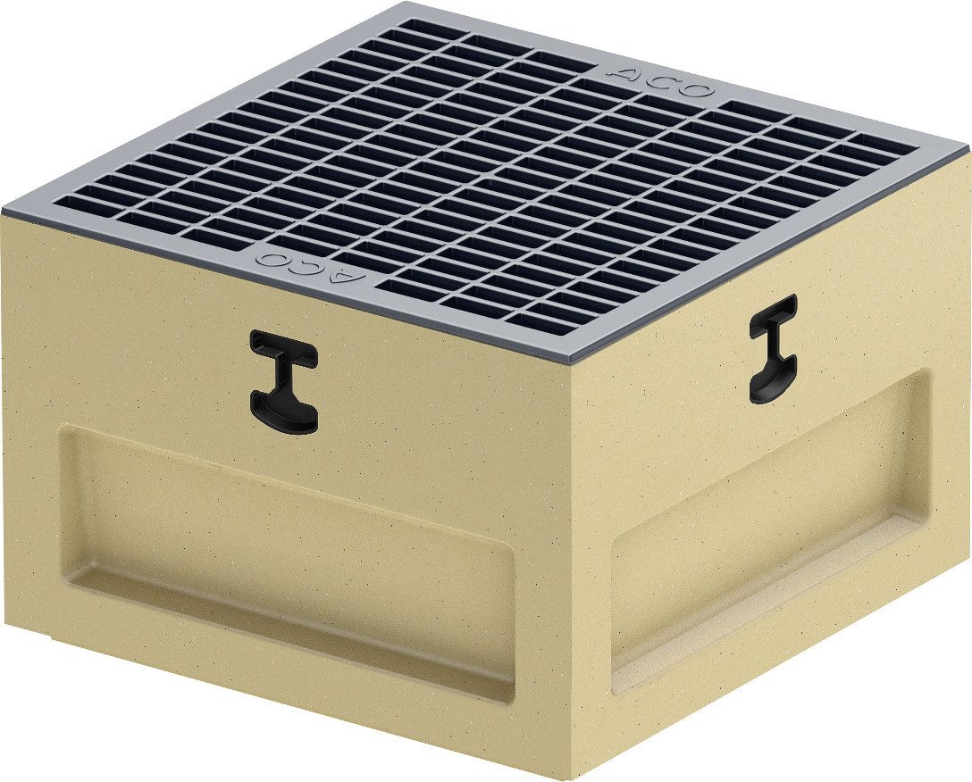 Aco Entwässerungsrinne ACO Self Punktablauf Standardpoint Polymerbeton 25