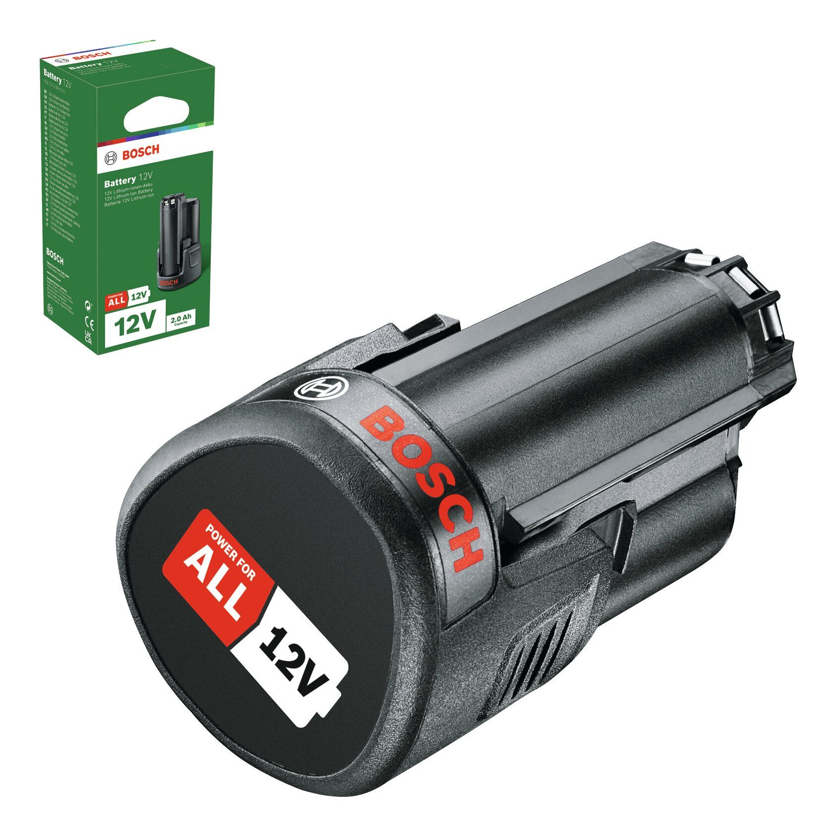 BOSCH PBA Akkupacks (12 V), 12V 2.0 Ah O-B