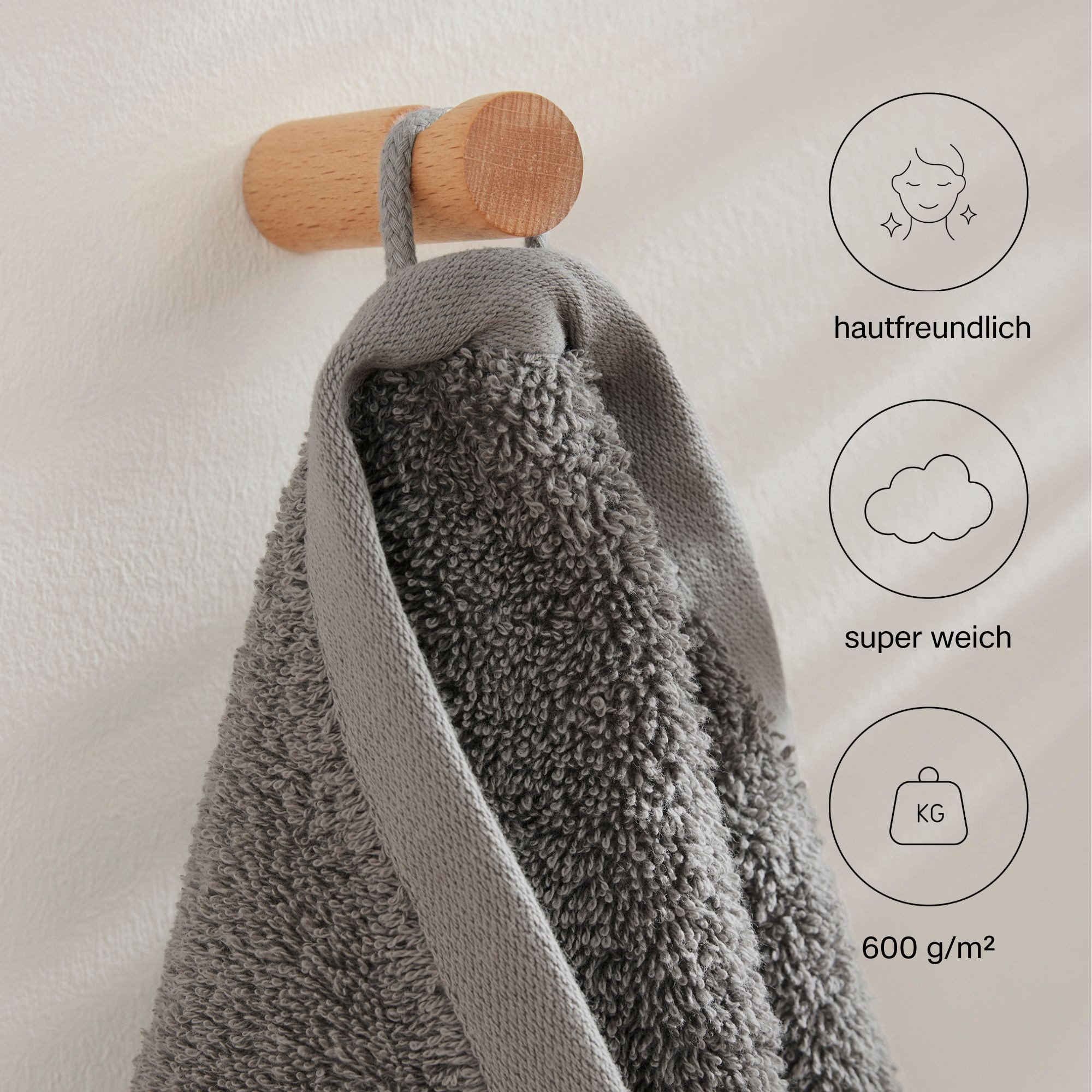 s.Oliver Duschtuch s.Oliver, Premium Qualität, 600 gr/m², auch als Sets erhältlich, Walkfrottier (1-St), große Farbauswahl, auch als Handtuch, Waschhandschuh, Gästetuch