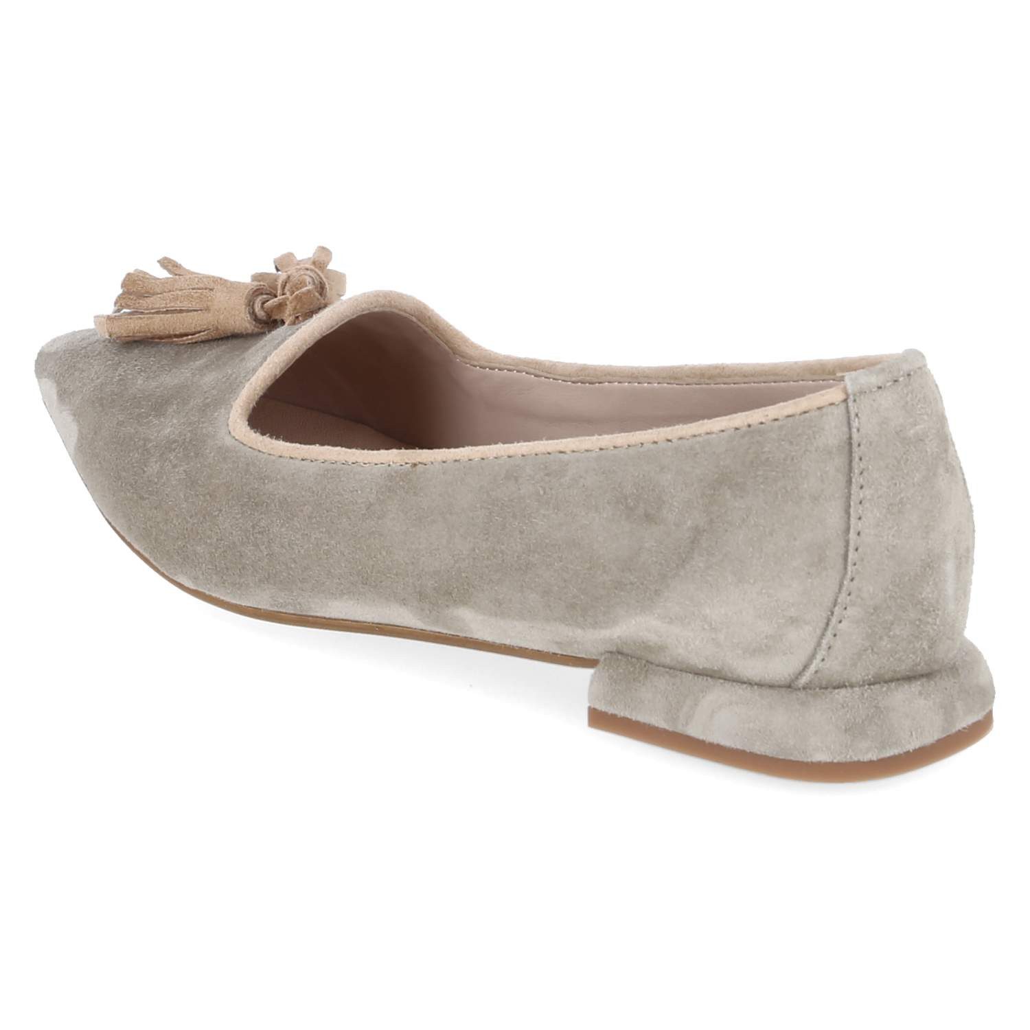 Kaerlek Kaerlek K140 SAL-CAM-CUO Damen Rauleder grün Ballerina