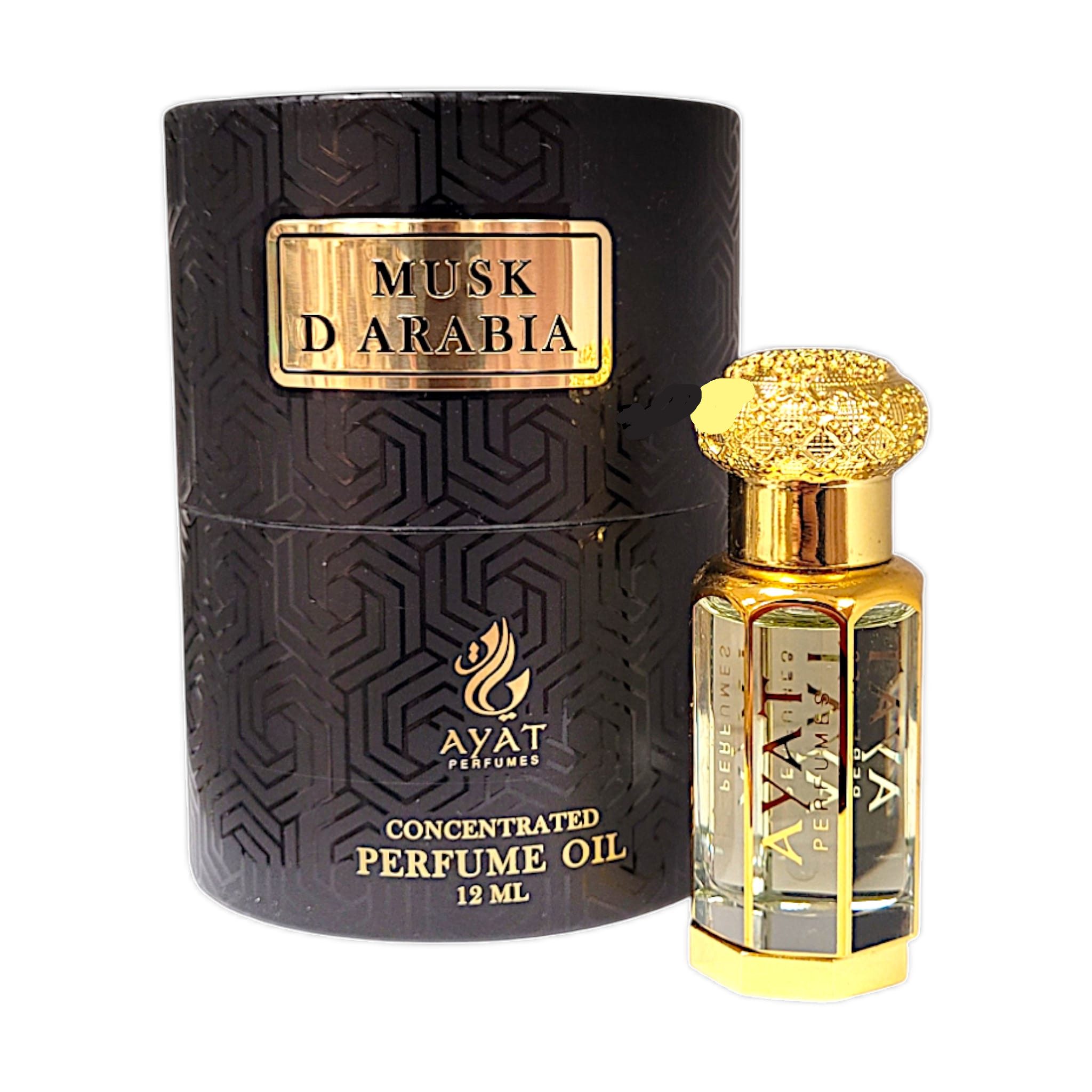 Ayat Perfumes Öl-Parfüm Ayat Musk D Arabia Parfümöl 12ml Parfum Extrakt Unisex