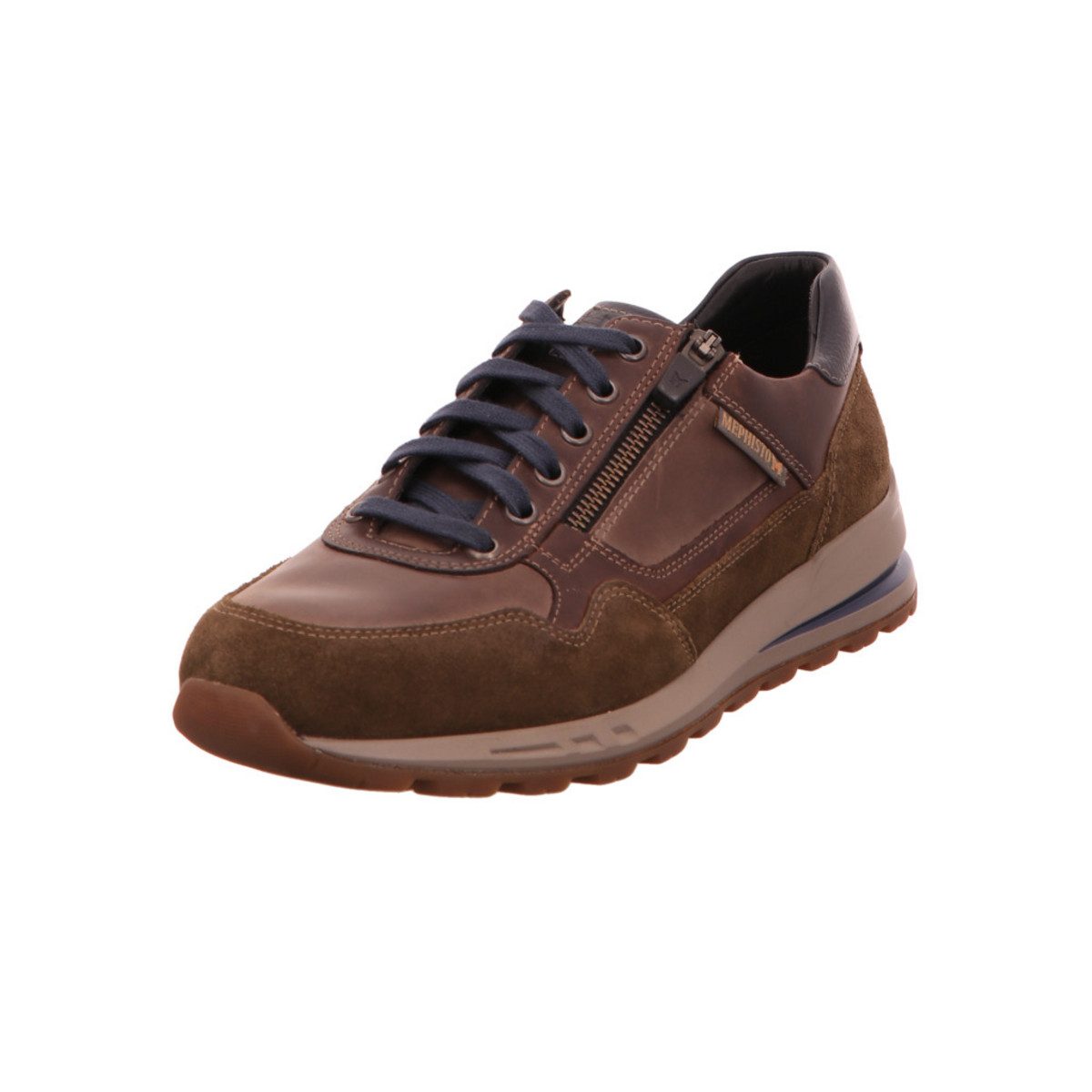 Freizeit Schnürer für Herren in grün Schnürschuh