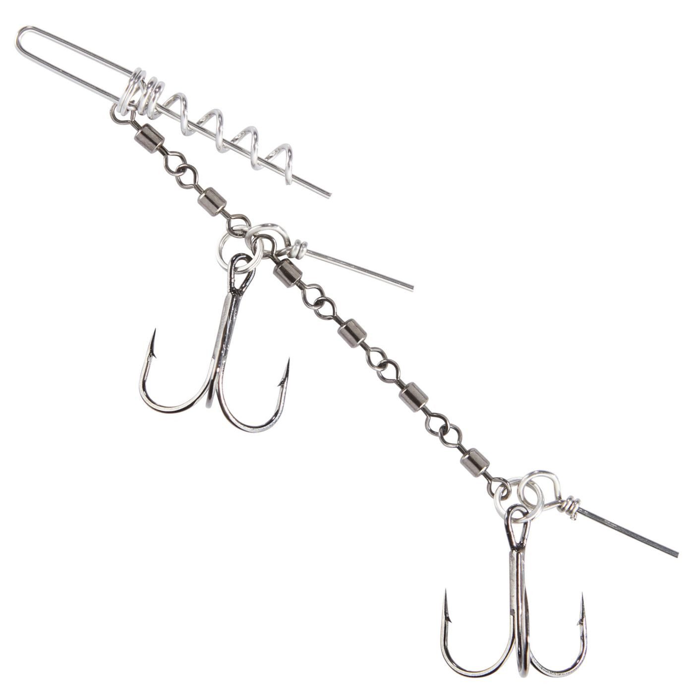 Jighaken Balzer Anti Tangle Hecht System für Clip-On Wechselgewichte