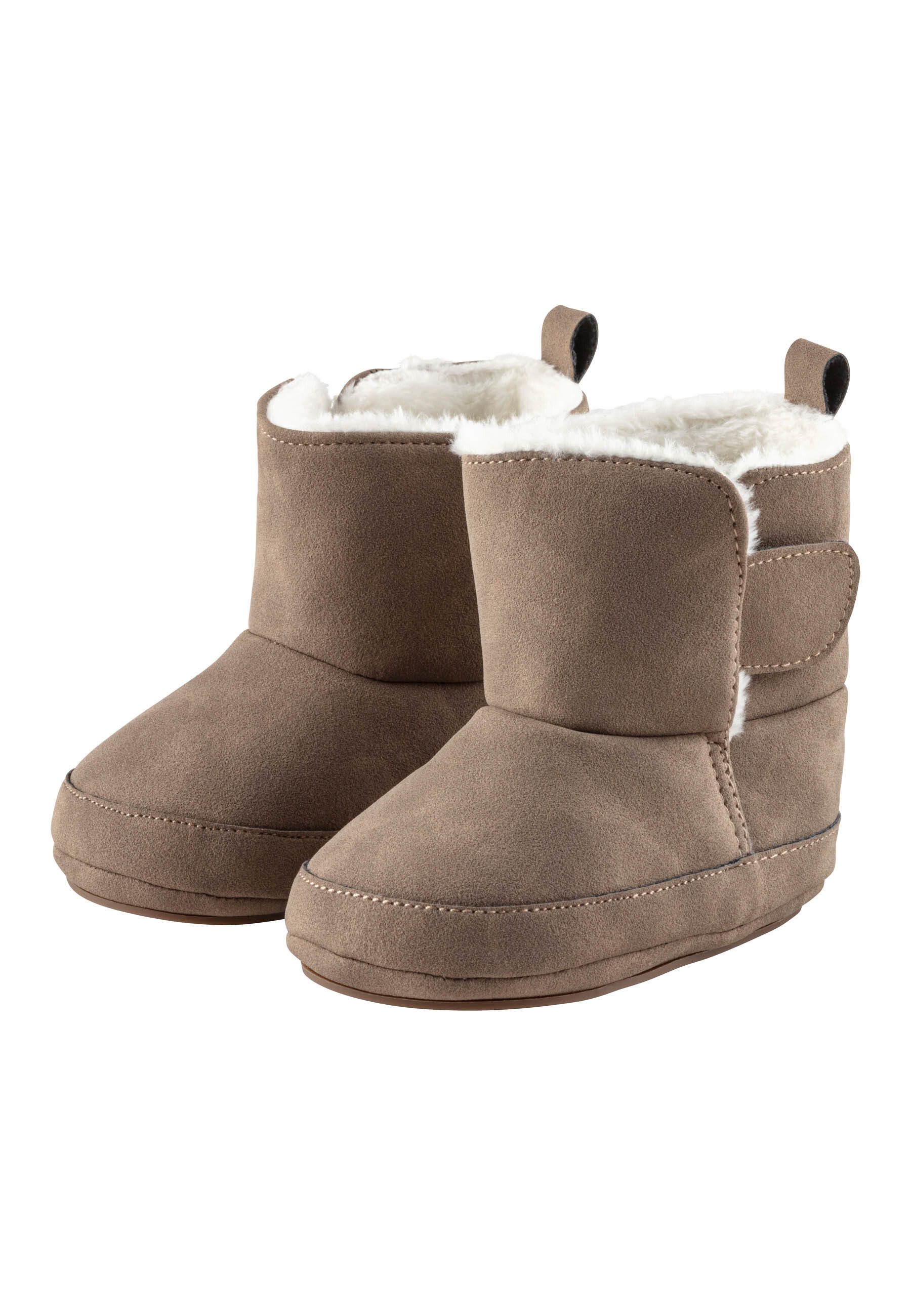 Sterntaler® Sterntaler® Baby Schuhe Schuhe, Outdoorschuh Outdoorschuh (1-tlg) aus Kunstleder, gefüttert mit Teddyflausch, rutschfeste Sohle