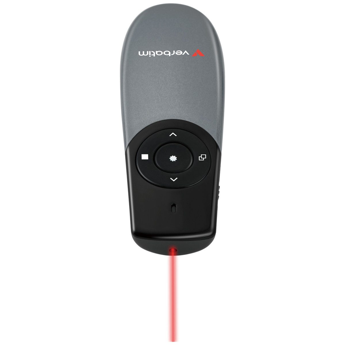 Verbatim Kabelloser Presenter mit rotem Laserpointer, USB-C Presenter