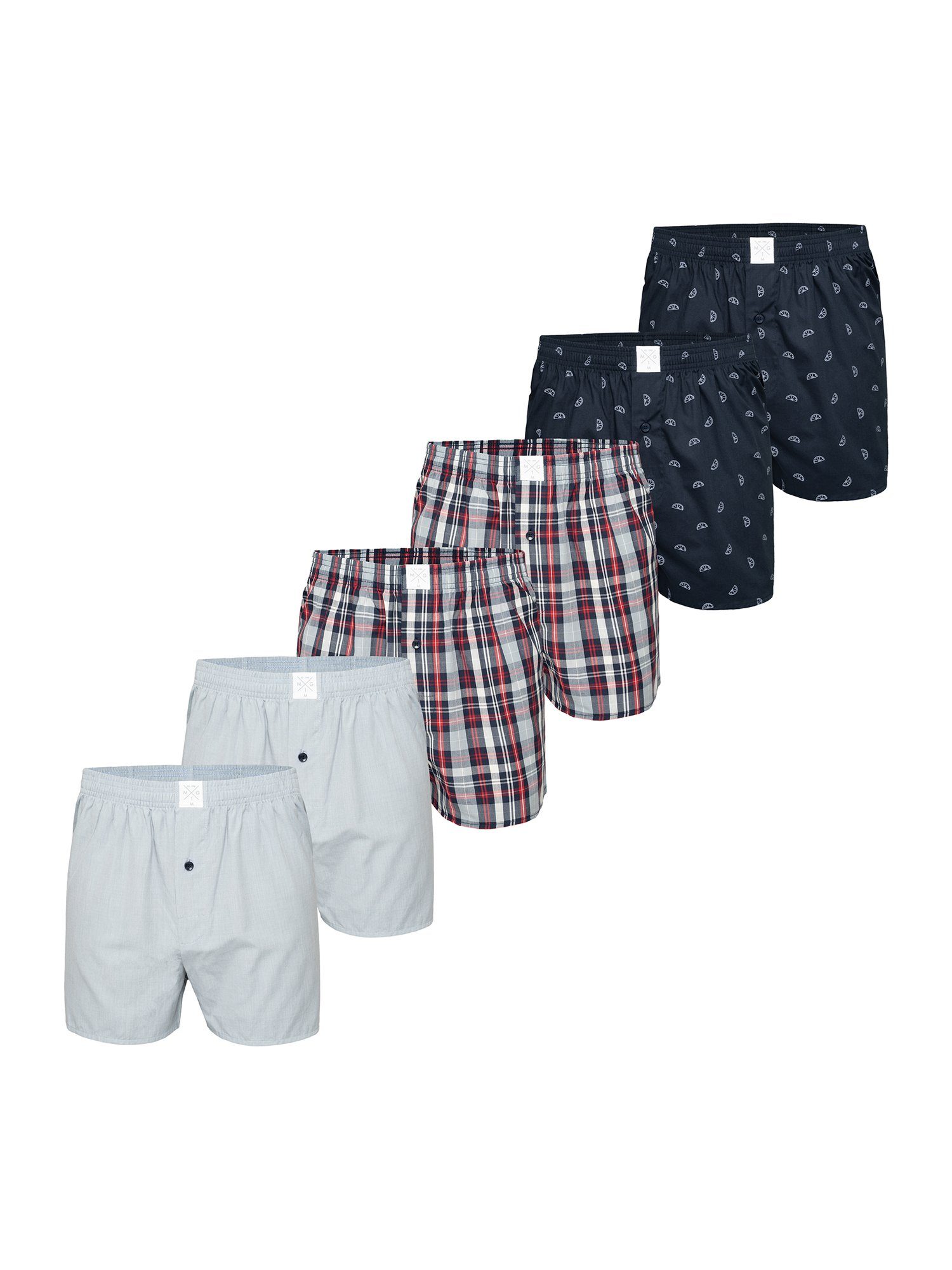 MG-1 Boxer Classics (6-St) unterhose unterwäsche günstig online kaufen