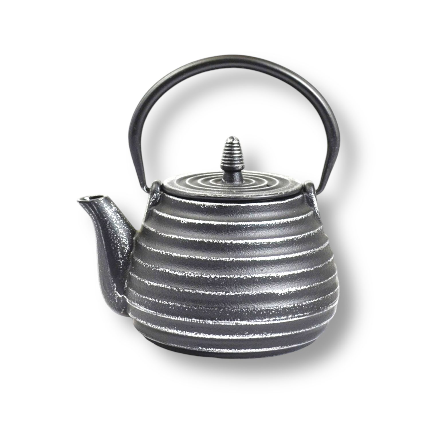 JA-UNENDLICH Teekanne Classic, 0.8 l, aus Gusseisen handgefertigt im Sandgussverfahren, innen emailliert