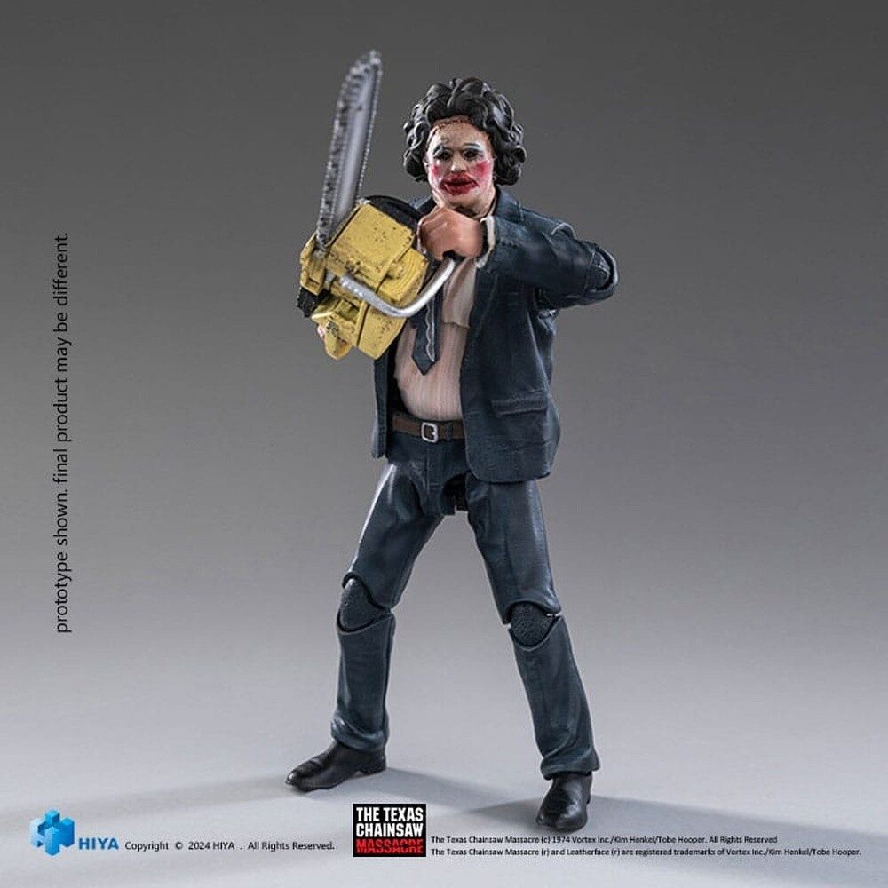 Hiya Toys Actionfigur Texas Chainsaw Massacre (1974) Exquisite Mini Actionfigur 1/18 Leather