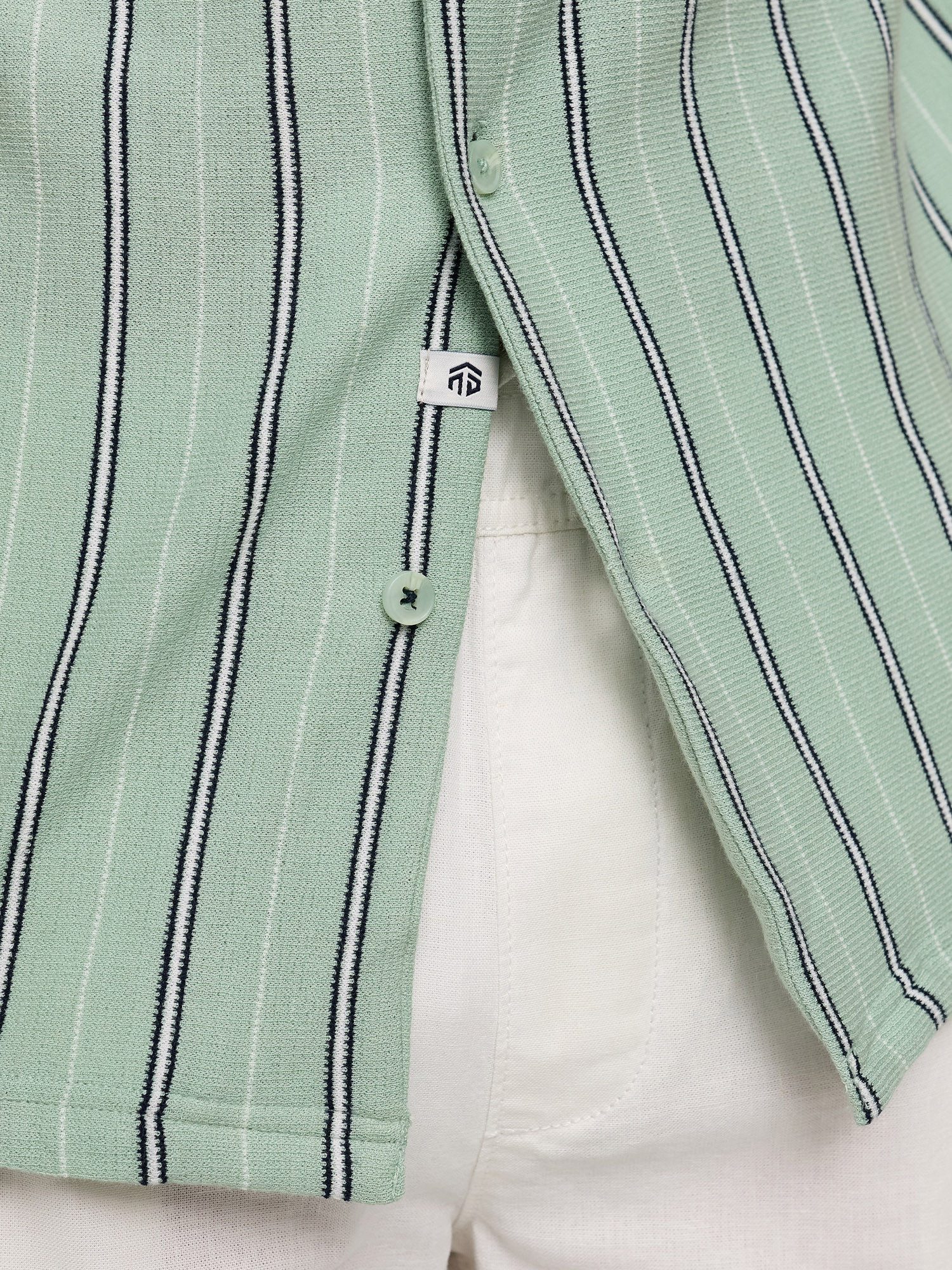 Indicode Kurzarmhemd INShitake