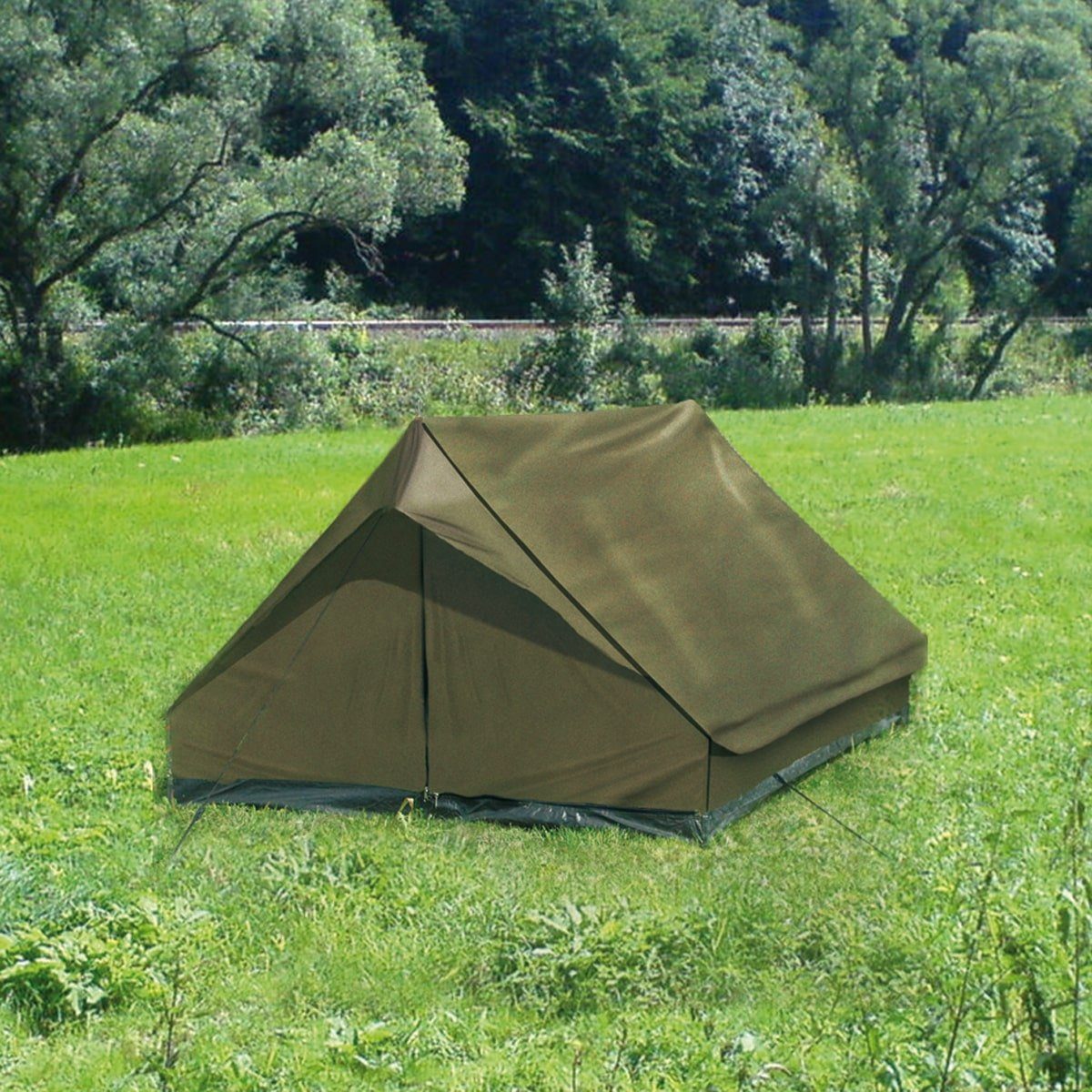 Mil-Tec Biwakzelt Militär Zweimannzelt Mini Pack, Personen: 2