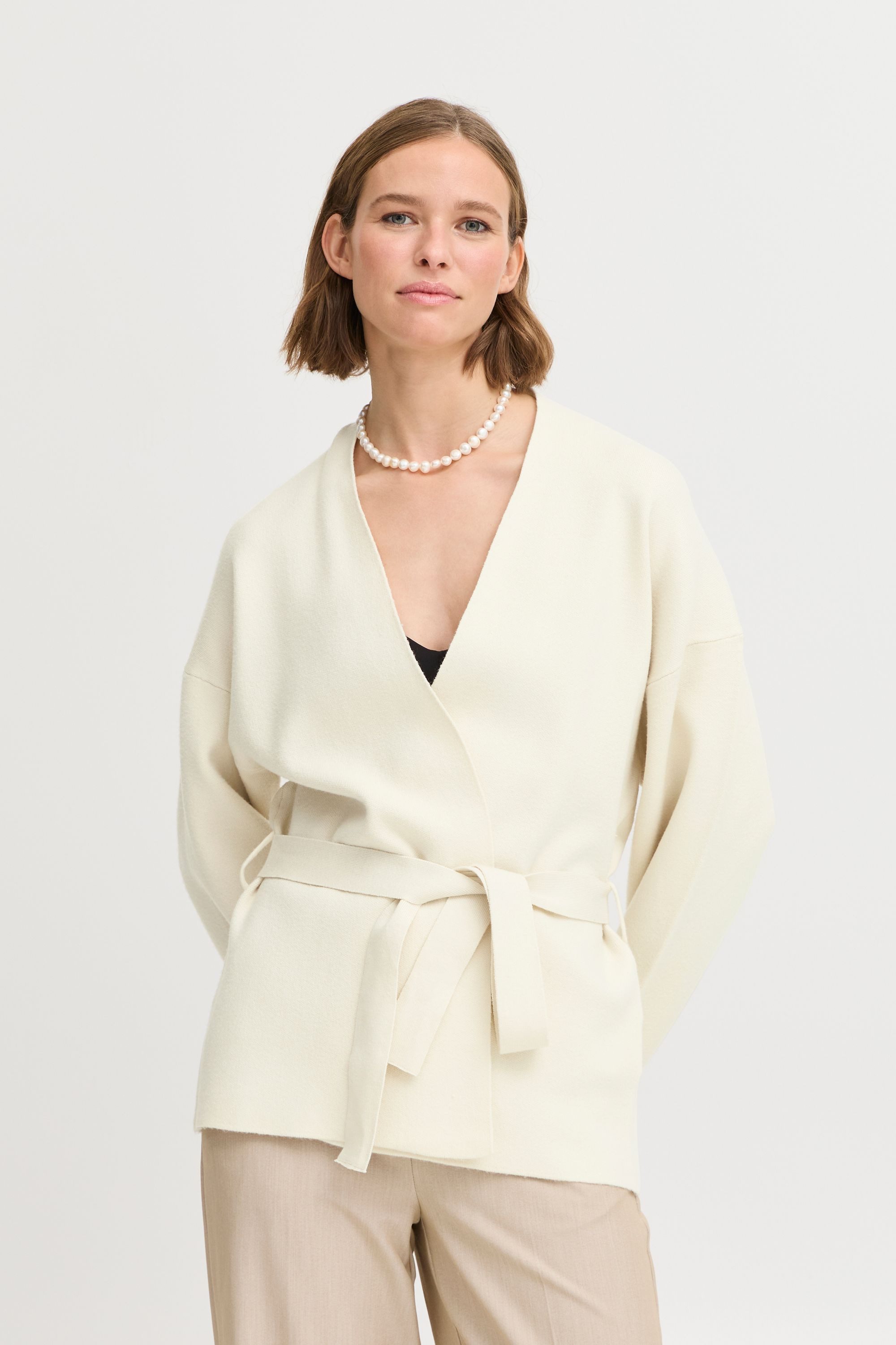 b.young Cardigan BYOTARI BELT CARDIGAN - KNIT