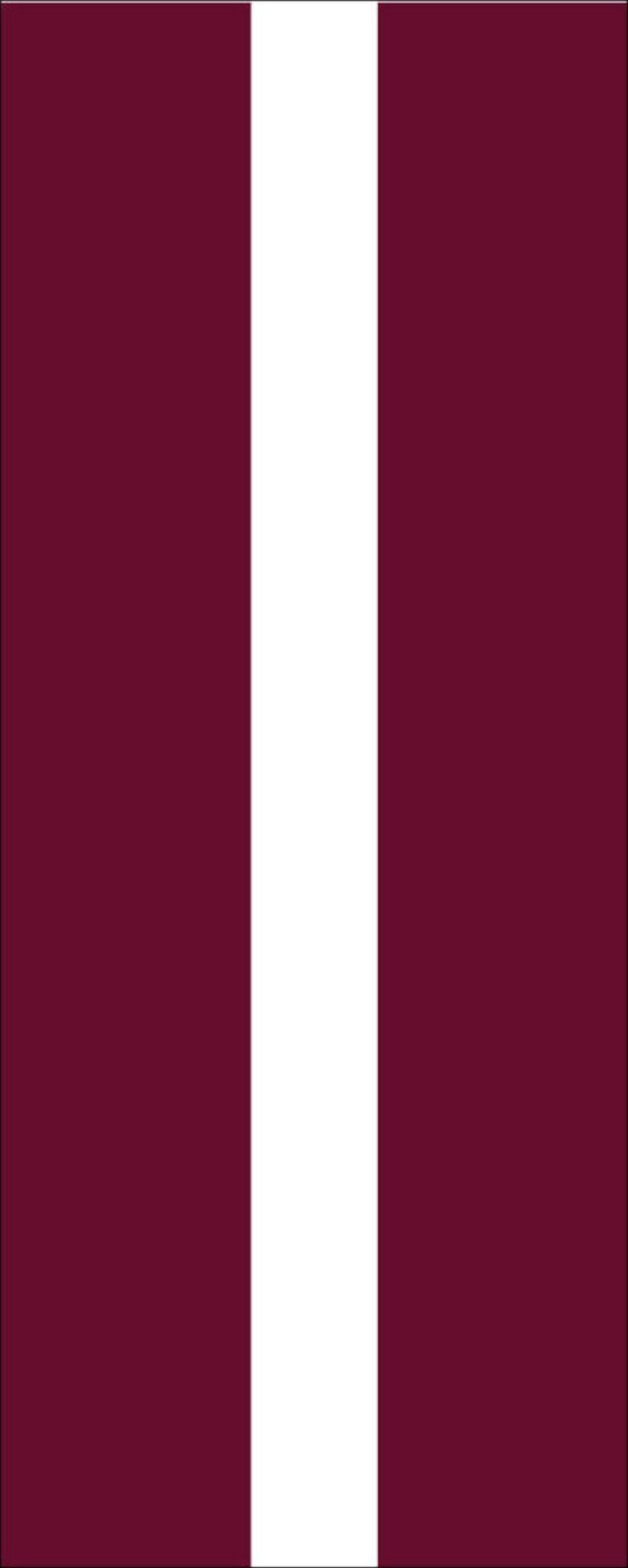 flaggenmeer Flagge Flagge Lettland 110 g/m² Hochformat